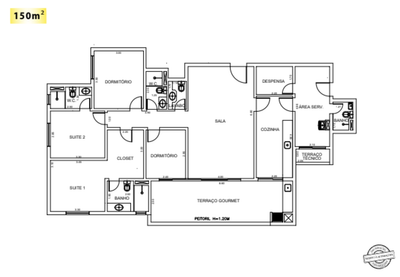 Apartamento, 4 quartos, 202 m² - Foto 3