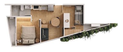 Apartamento, 2 quartos, 51 m² - Foto 5