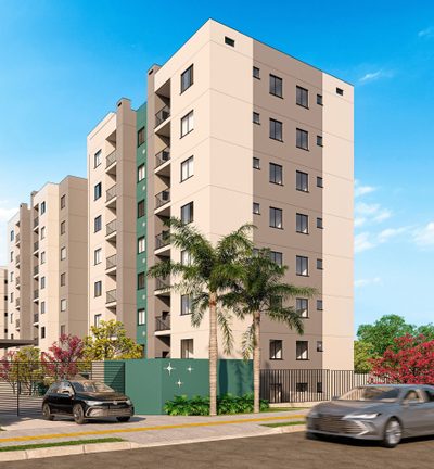 Apartamento, 2 quartos, 46 m² - Foto 1