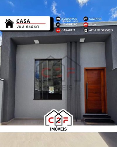 Casa, 3 quartos - Foto 1