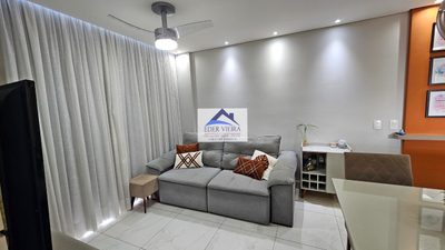 Apartamento, 2 quartos, 52 m² - Foto 2