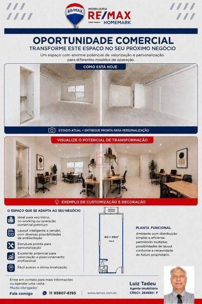 Sala-Conjunto, 40 m² - Foto 2