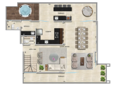 Apartamento, 4 quartos, 162 m² - Foto 1