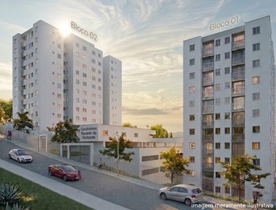 Apartamento, 2 quartos, 44 m² - Foto 2