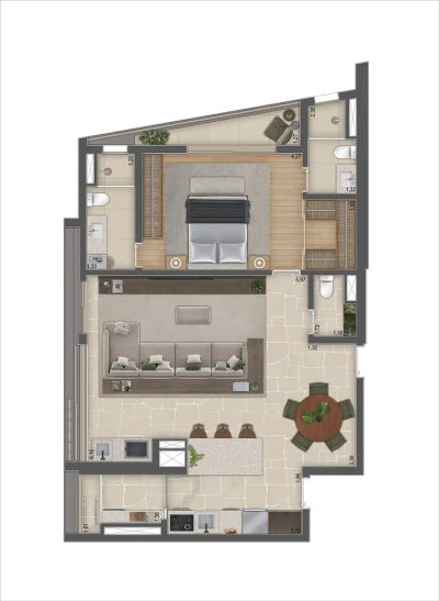Apartamento, 3 quartos, 124 m² - Foto 3
