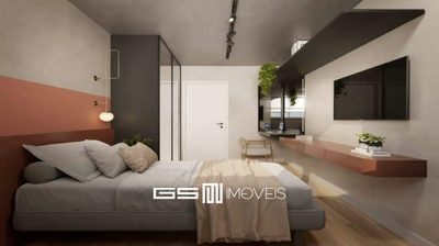 Apartamento, 1 quarto, 42 m² - Foto 1