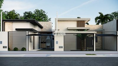Casa, 3 quartos, 72 m² - Foto 1