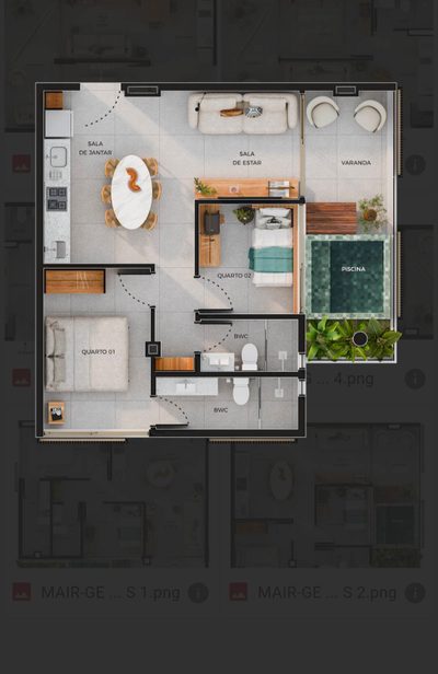 Apartamento, 2 quartos - Foto 2