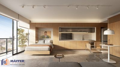 Cobertura, 1 quarto, 56 m² - Foto 5