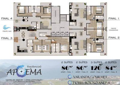 Apartamento, 2 quartos, 86 m² - Foto 4