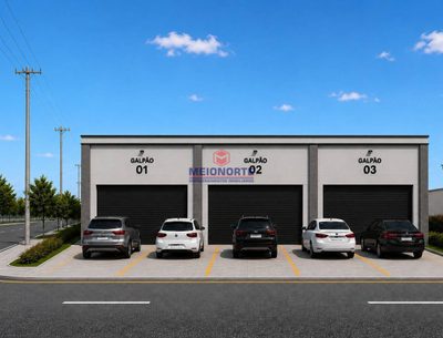 Depósito-Galpão, 300 m² - Foto 1