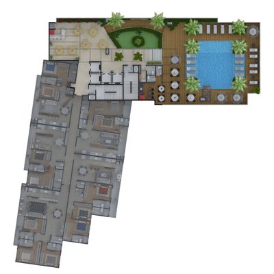 Apartamento, 2 quartos, 80 m² - Foto 2