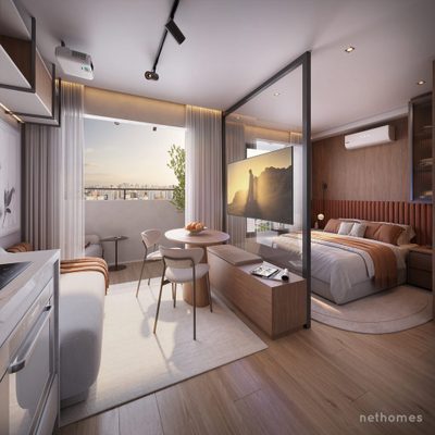 Apartamento, 1 quarto, 32 m² - Foto 4