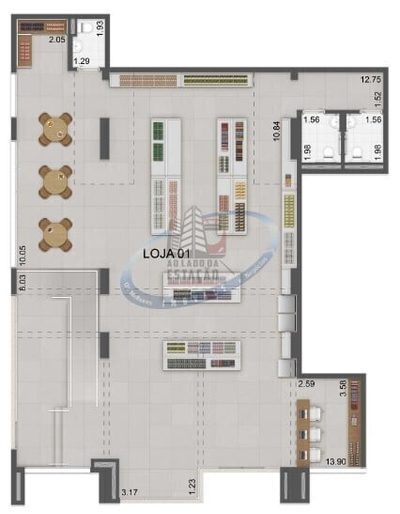 Loja-Salão, 232 m² - Foto 5