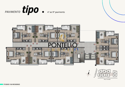 Apartamento, 1 quarto, 36 m² - Foto 2