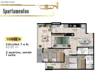 Apartamento, 3 quartos, 83 m² - Foto 4