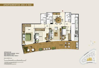 Apartamento, 2 quartos, 108 m² - Foto 2