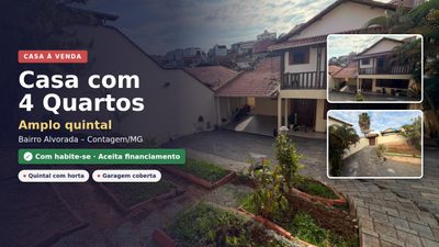 Casa, 4 quartos, 288 m² - Foto 1