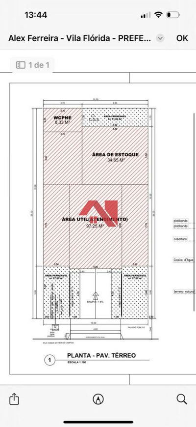 Depósito-Galpão, 140 m² - Foto 4