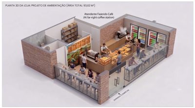 Loja-Salão, 93 m² - Foto 2