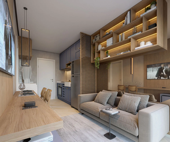 Apartamento, 2 quartos, 34 m² - Foto 3