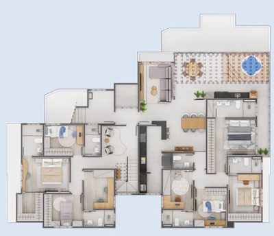 Cobertura, 4 quartos, 99 m² - Foto 4
