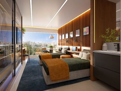 Apartamento, 1 quarto, 26 m² - Foto 5