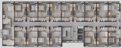 Apartamento, 1 quarto, 20 m² - Foto 2