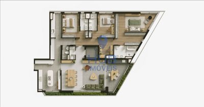 Apartamento, 3 quartos, 219 m² - Foto 5