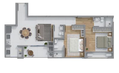 Apartamento, 2 quartos, 83 m² - Foto 5
