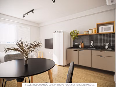 Apartamento, 1 quarto, 28 m² - Foto 1