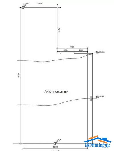 Terreno, 612 m² - Foto 3