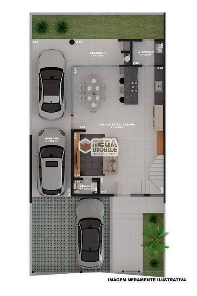 Casa, 3 quartos, 187 m² - Foto 5