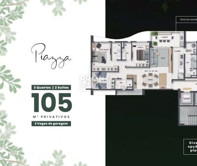 Apartamento, 3 quartos, 105 m² - Foto 3