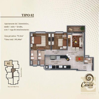 Apartamento, 2 quartos, 79 m² - Foto 4