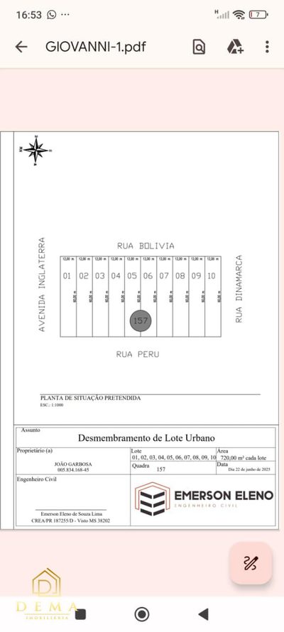 Terreno, 720 m² - Foto 2