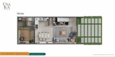 Casa de Condomínio, 3 quartos - Foto 2