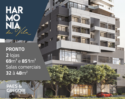Loja-Salão, 69 m² - Foto 1