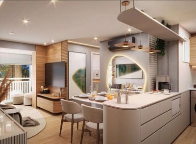 Apartamento, 2 quartos, 57 m² - Foto 2