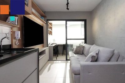 Apartamento, 1 quarto, 31 m² - Foto 1