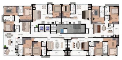 Apartamento, 2 quartos, 79 m² - Foto 1