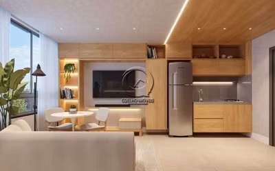 Apartamento, 1 quarto, 34 m² - Foto 2