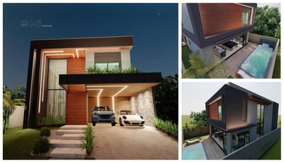 Casa de Condomínio, 3 quartos - Foto 1