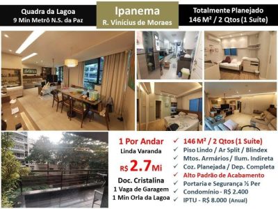 Apartamento, 2 quartos, 146 m² - Foto 1