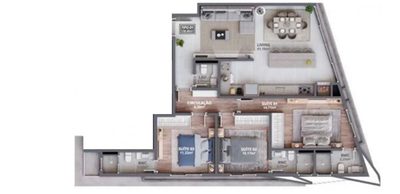 Apartamento, 115 m² - Foto 1