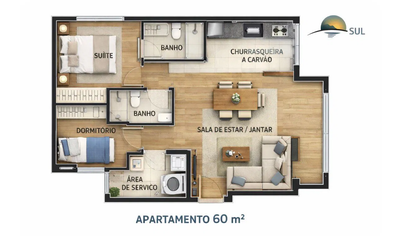 Apartamento, 1 quarto, 30 m² - Foto 4