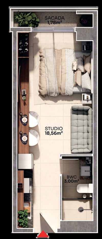 Loft, 84 m² - Foto 2