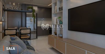 Apartamento, 1 quarto, 33 m² - Foto 2
