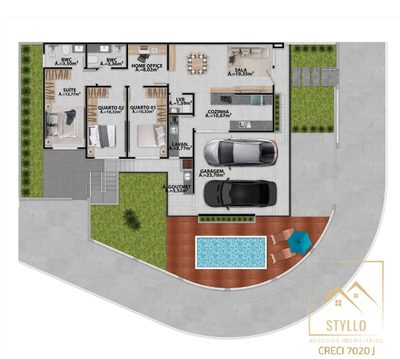Casa, 3 quartos, 136 m² - Foto 4