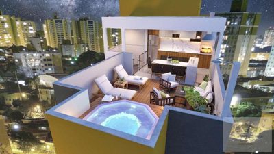 Cobertura, 2 quartos, 94 m² - Foto 1